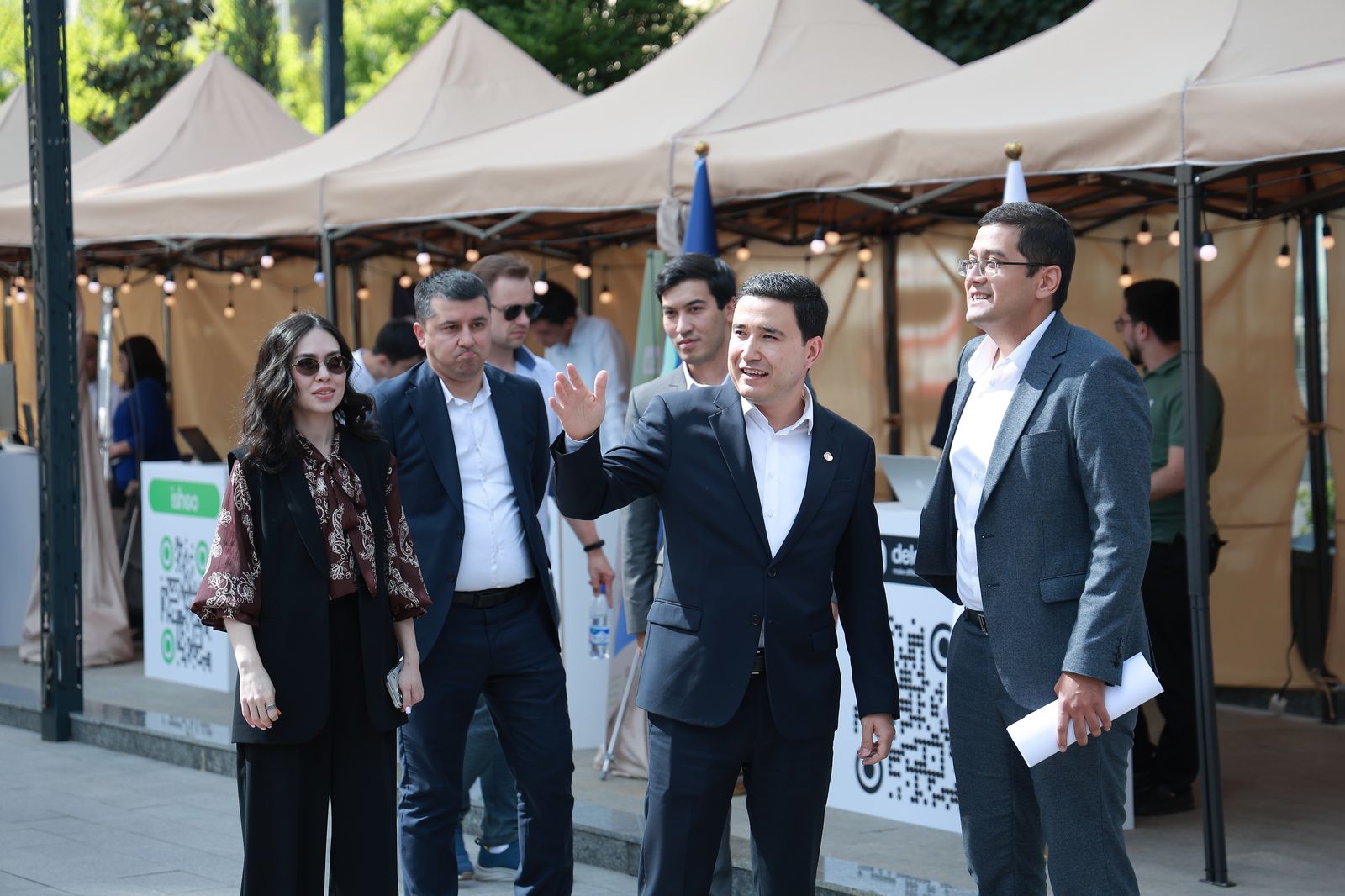 An institutional delegation at a GTW edition